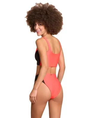 Maaji Fire Mimmi High Rise/High Leg Bikini Bottom