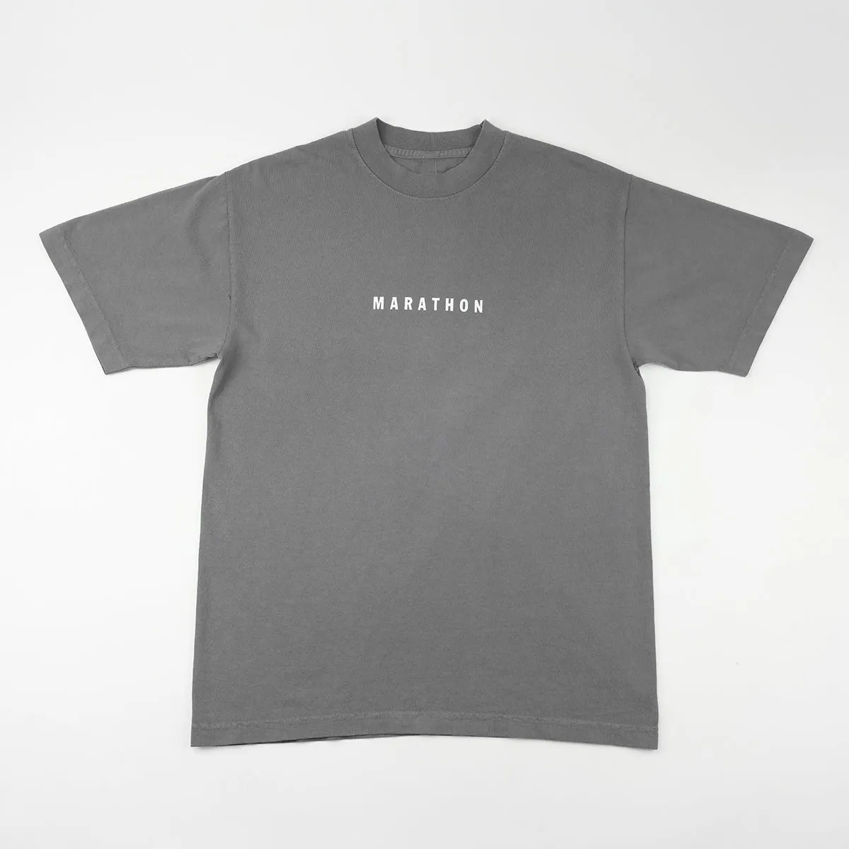 Marathon Impression T-Shirt - Slate/White