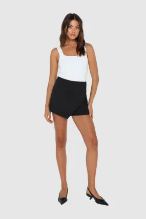 Marselle Mini Skort | Black