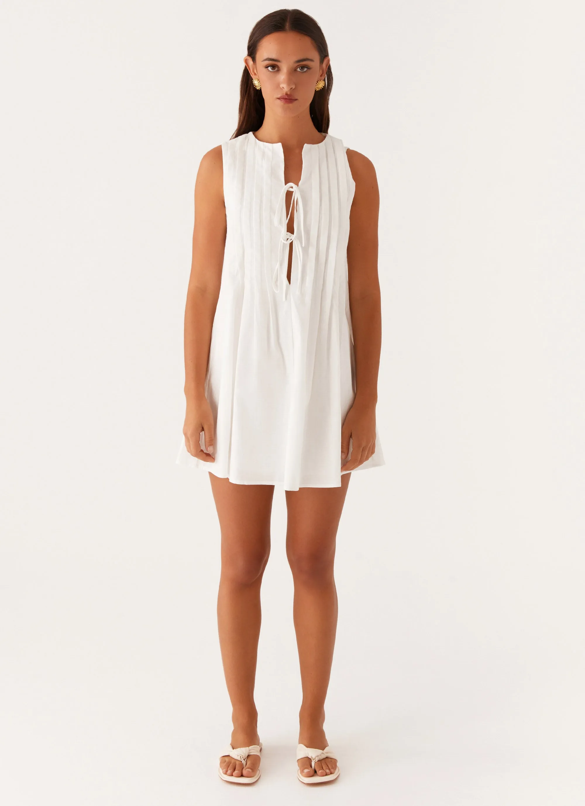 Martina Mini Dress - White