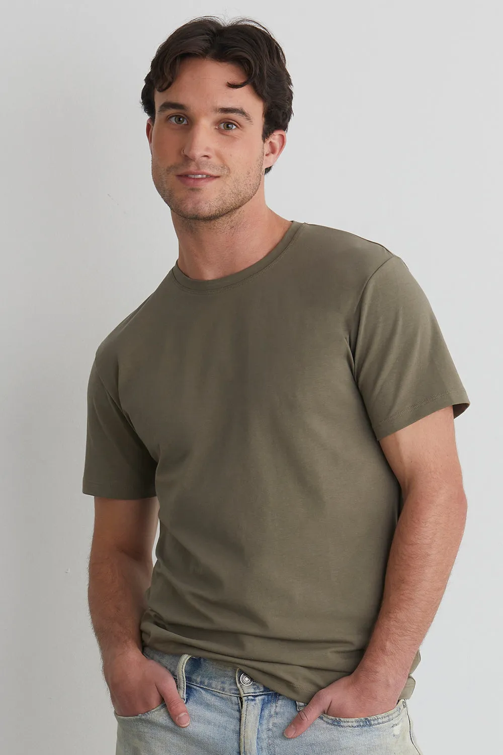 Men's Organic Cotton Crew Neck T-Shirt