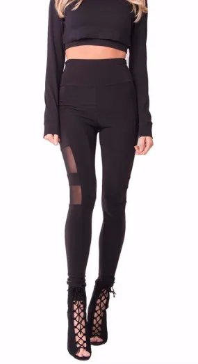 MESH PANEL LEGGINGS