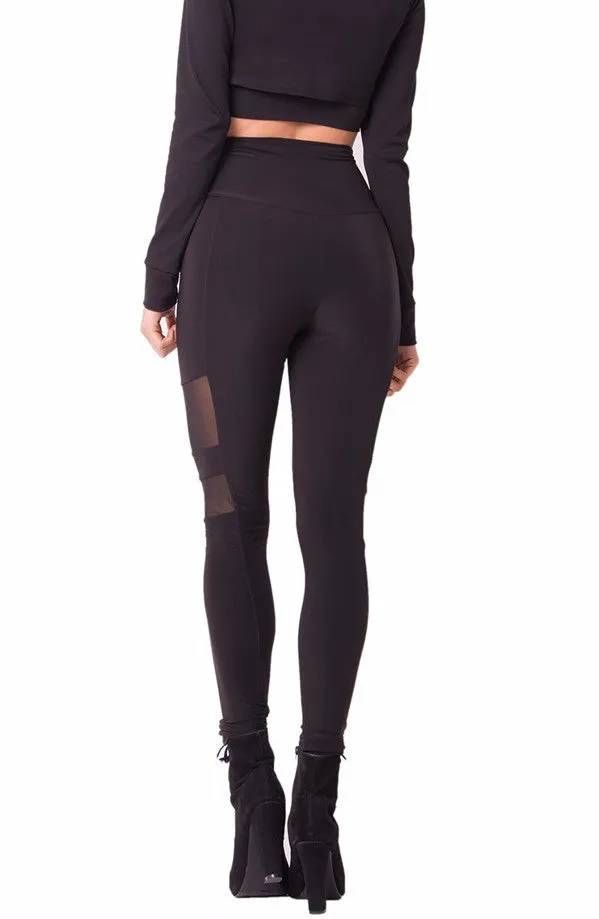 MESH PANEL LEGGINGS