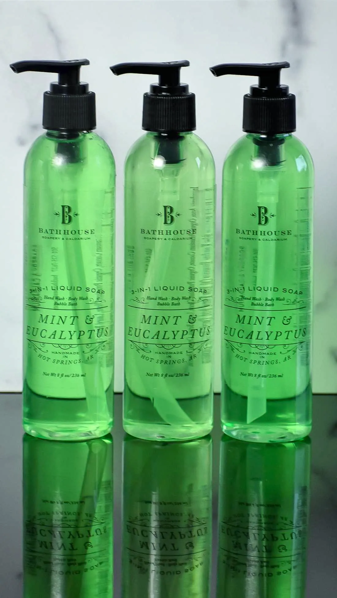 Mint & Eucalyptus 3-in-1 Liquid Soap