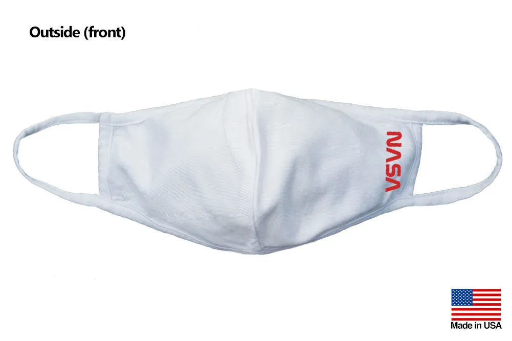 NASA Washable Cotton Face Masks - Made in USA