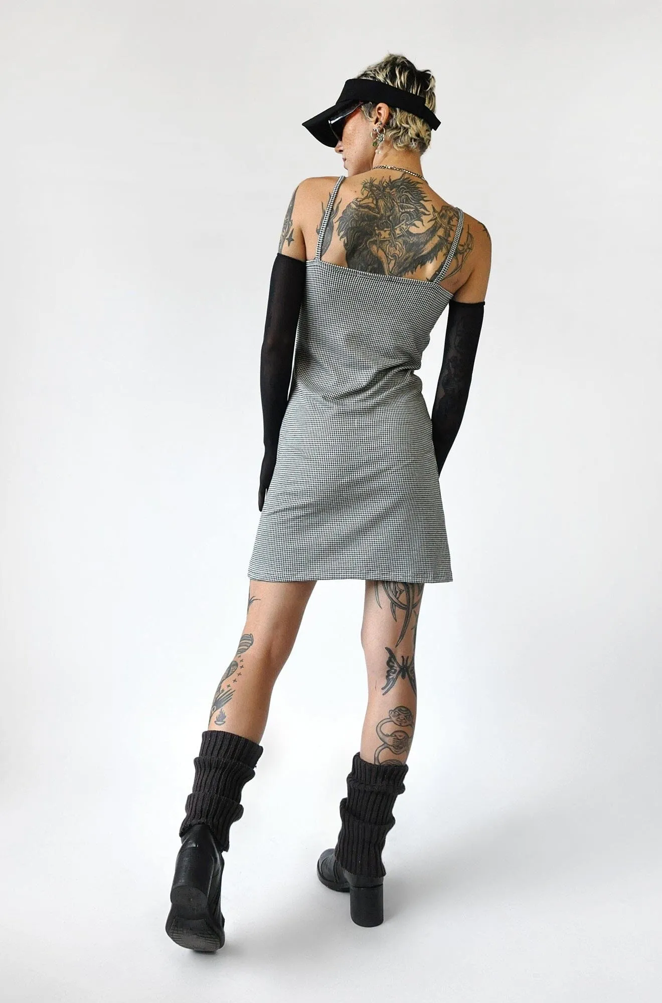 Notch Mini Dress