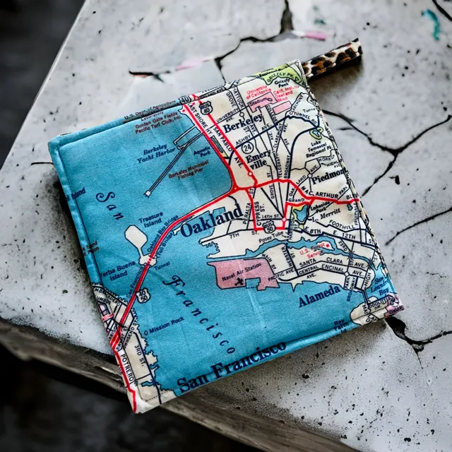 Oakland Map Pot Holder