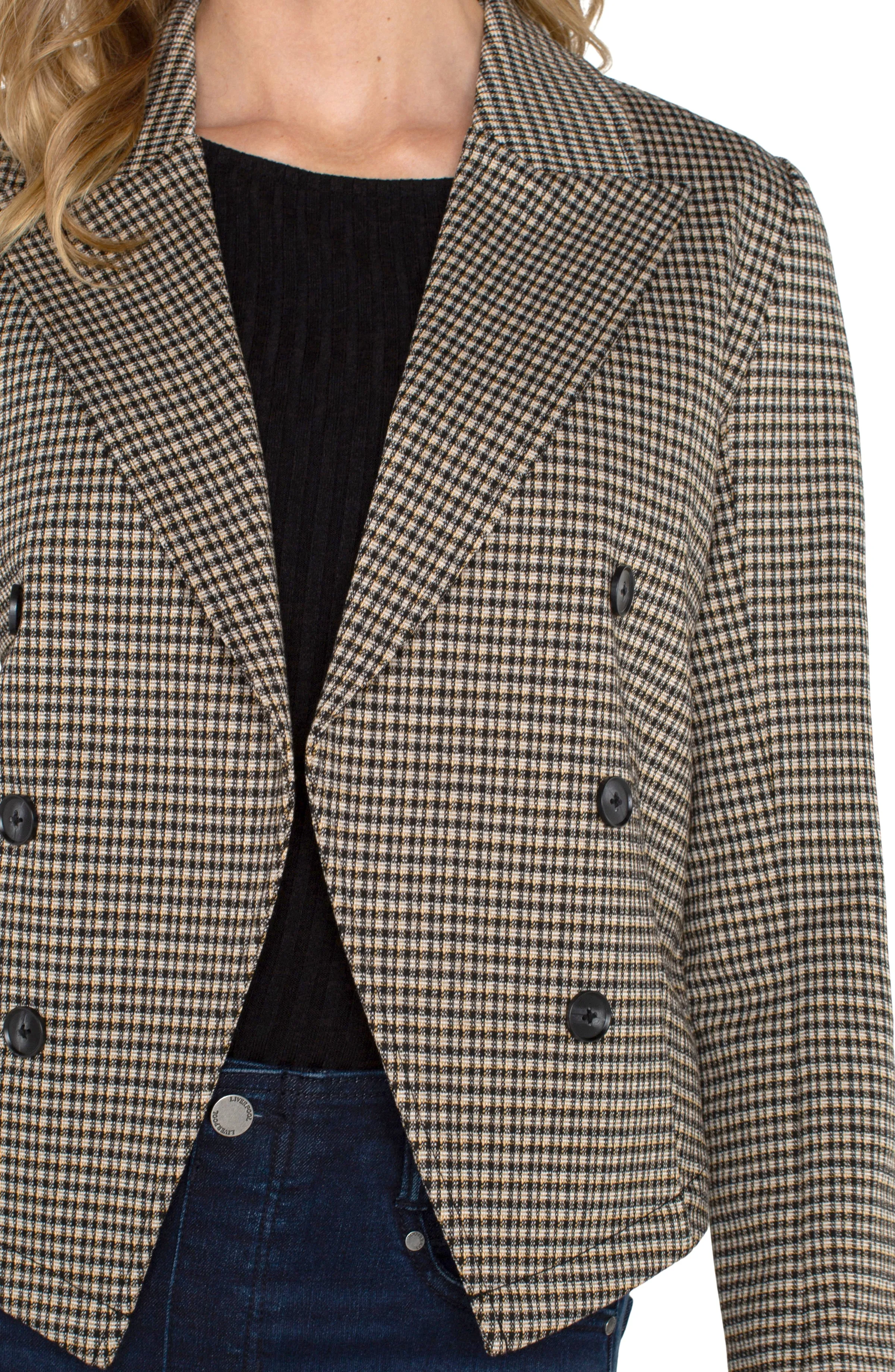 OPEN FRONT BLAZER