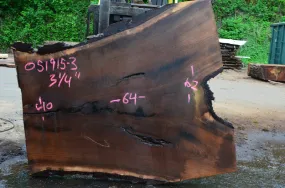 Oregon Black Walnut Slab 051915-03