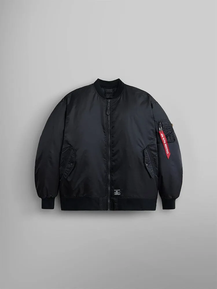 OVERSIZED MA-1 MOD BOMBER JACKET W