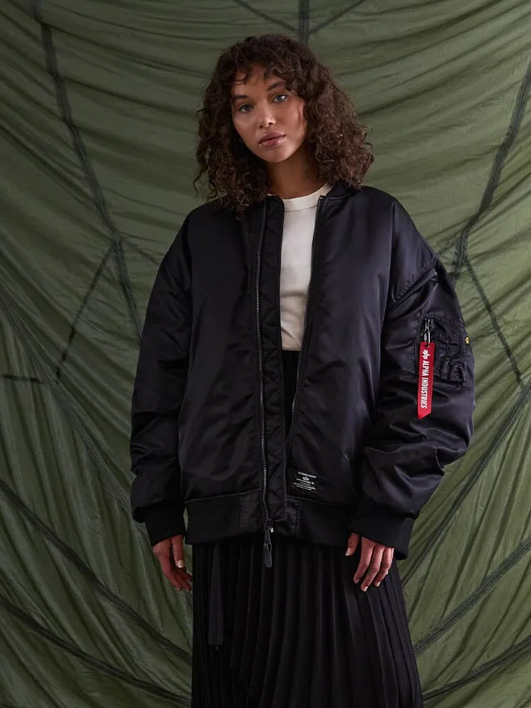 OVERSIZED MA-1 MOD BOMBER JACKET W