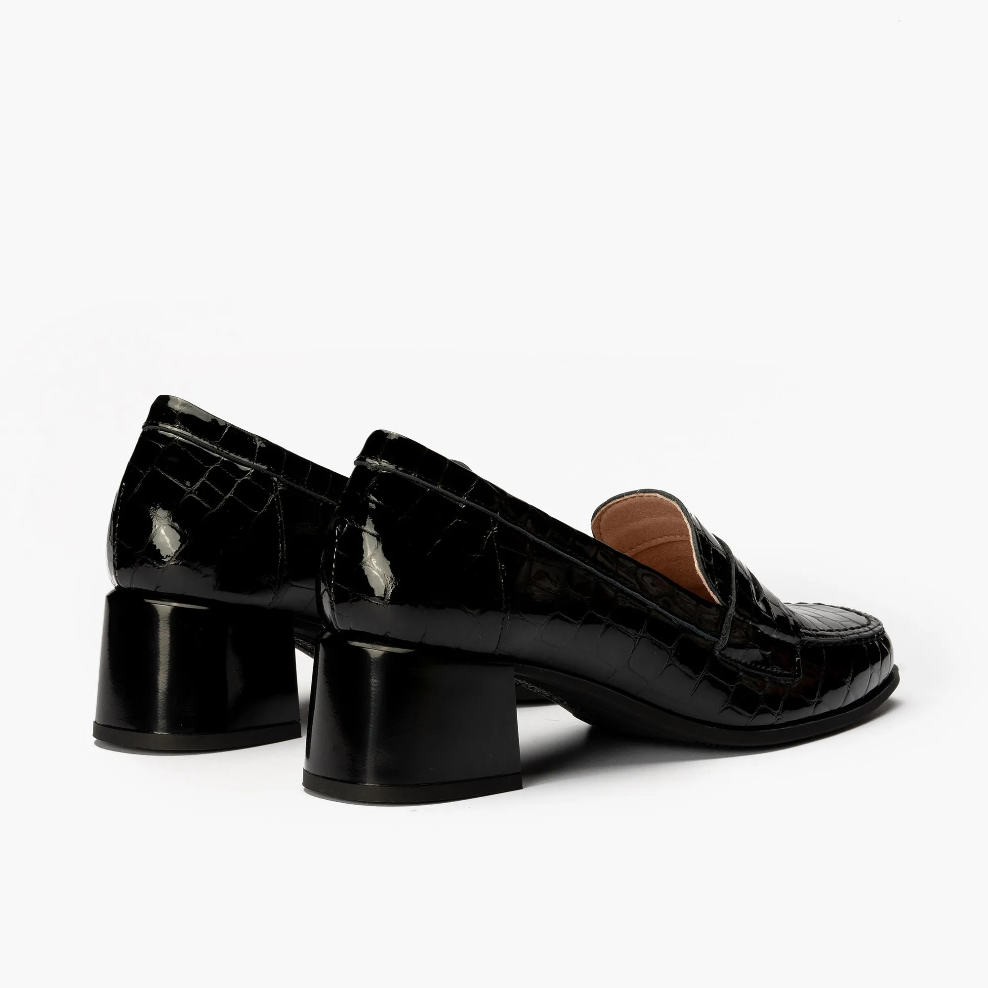 Pitillos Trouser Shoes Loafer Black Patent Shoes 5066 sale