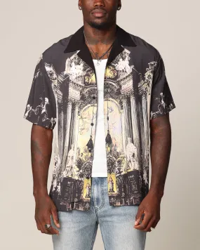 Saint Morta Divine Reverence Button Up Shirt Multi