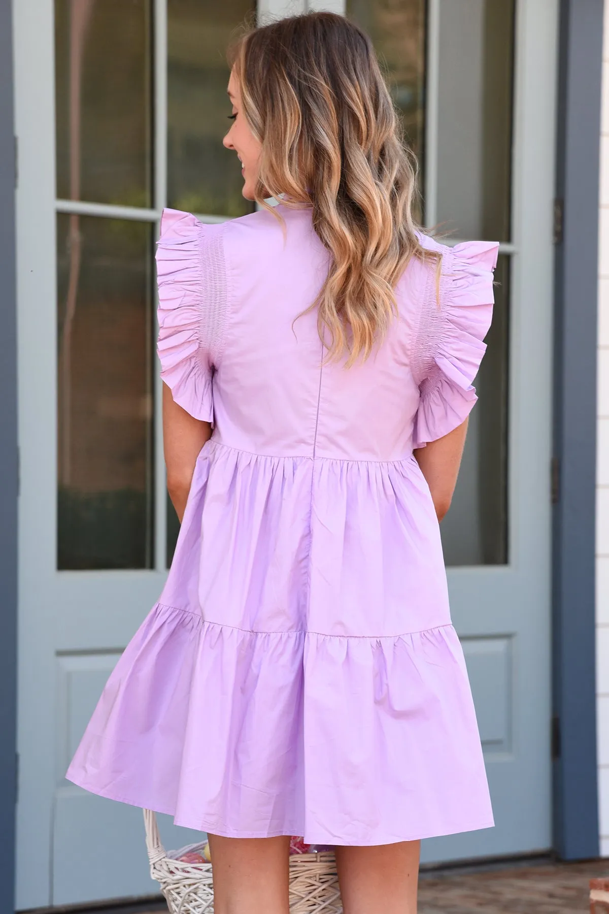 SERVING LOOKS DRESS-LILAC