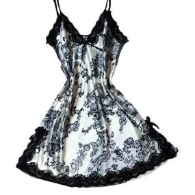 Sexy Lingerie Nightgown Off Shoulder