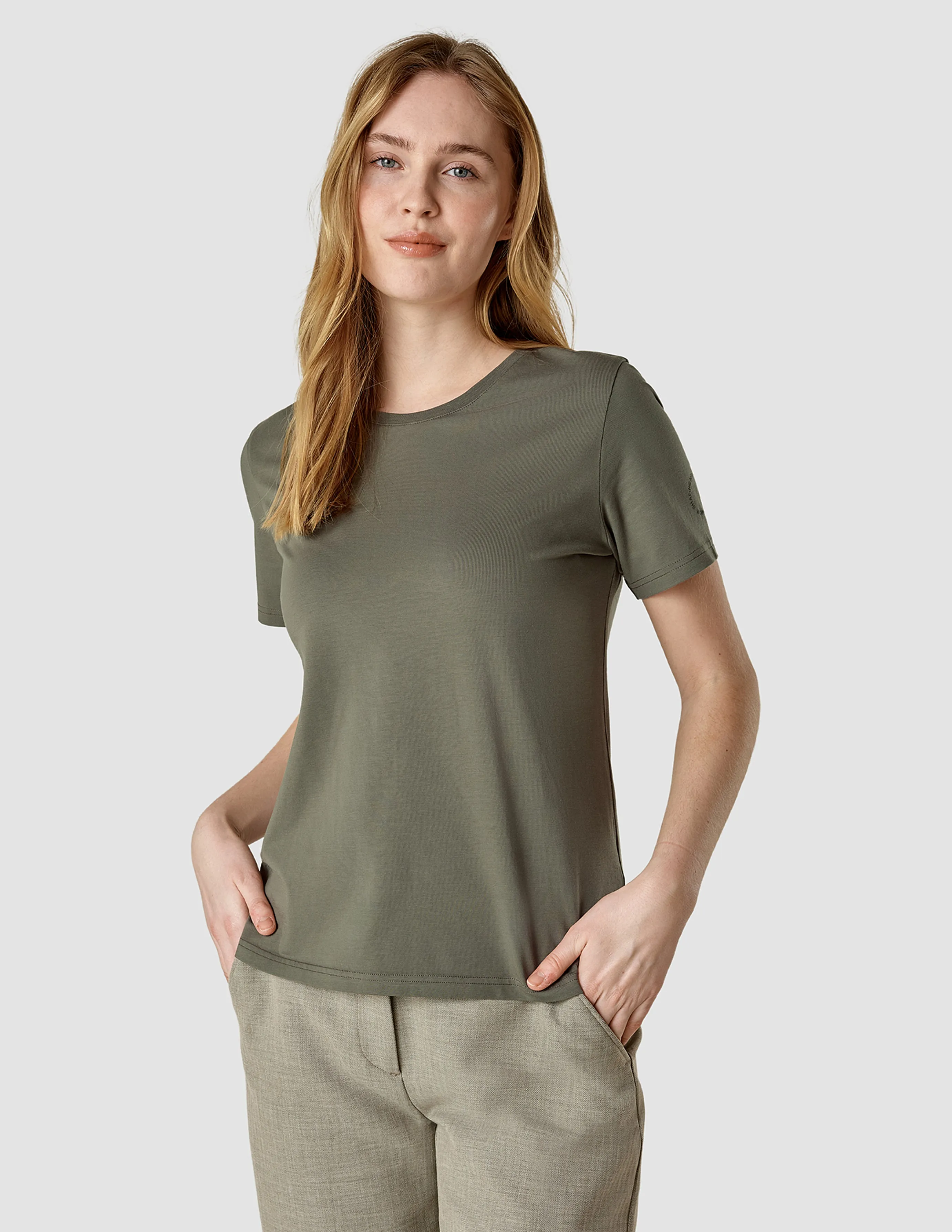 Supima Autograph T-shirt Dark Olive