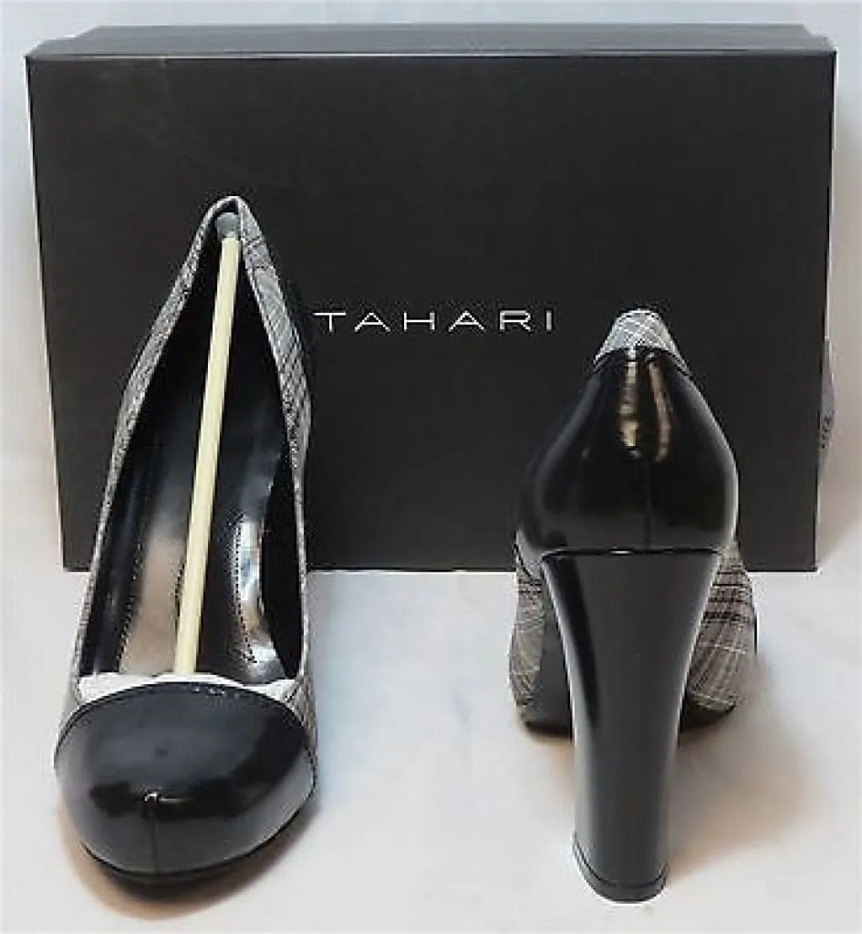 TAHARI Women's Ally Pump - Black/Multi - MSRP $109