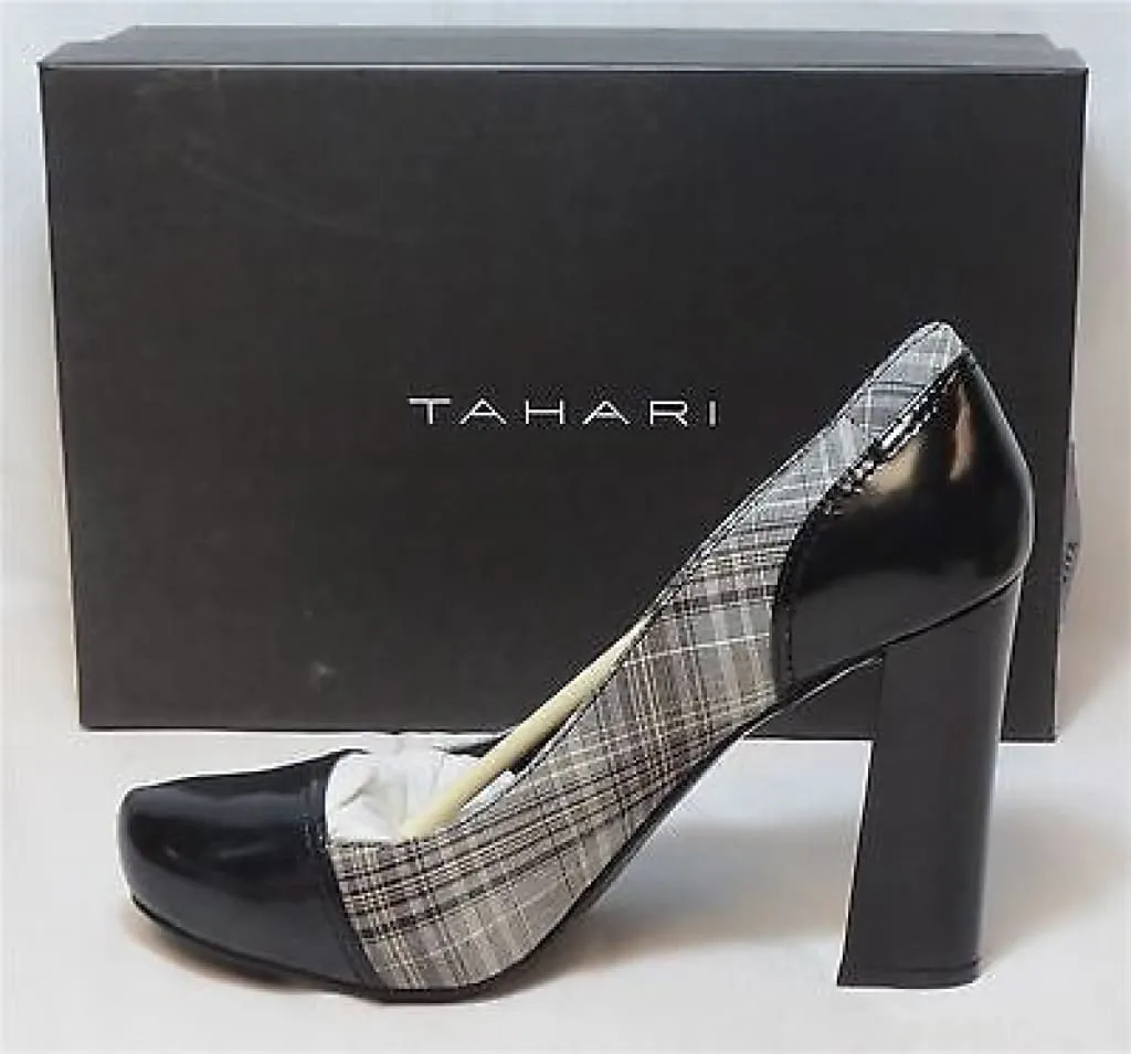 TAHARI Women's Ally Pump - Black/Multi - MSRP $109