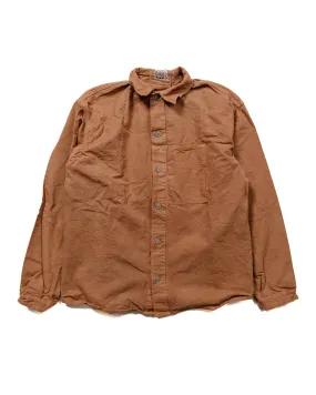 Tender Type 462 Millwheel Shirt Barley Twist Cotton Twill Tan Wattle Dyed