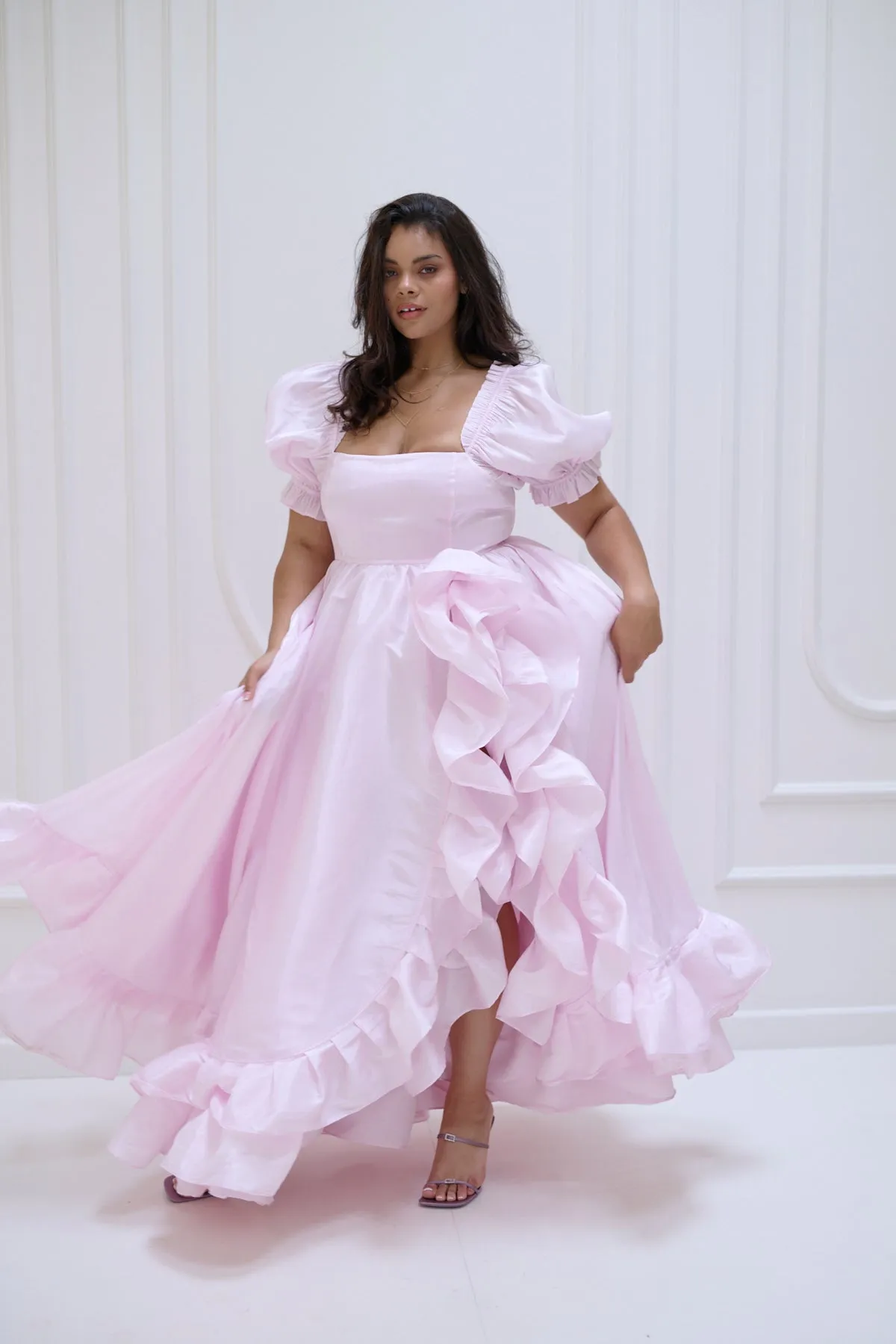 The Ballerina Recycled Ruffle Gown