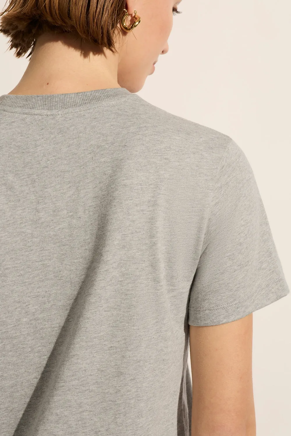 The Good Boyfriend Tee - Grey Marle