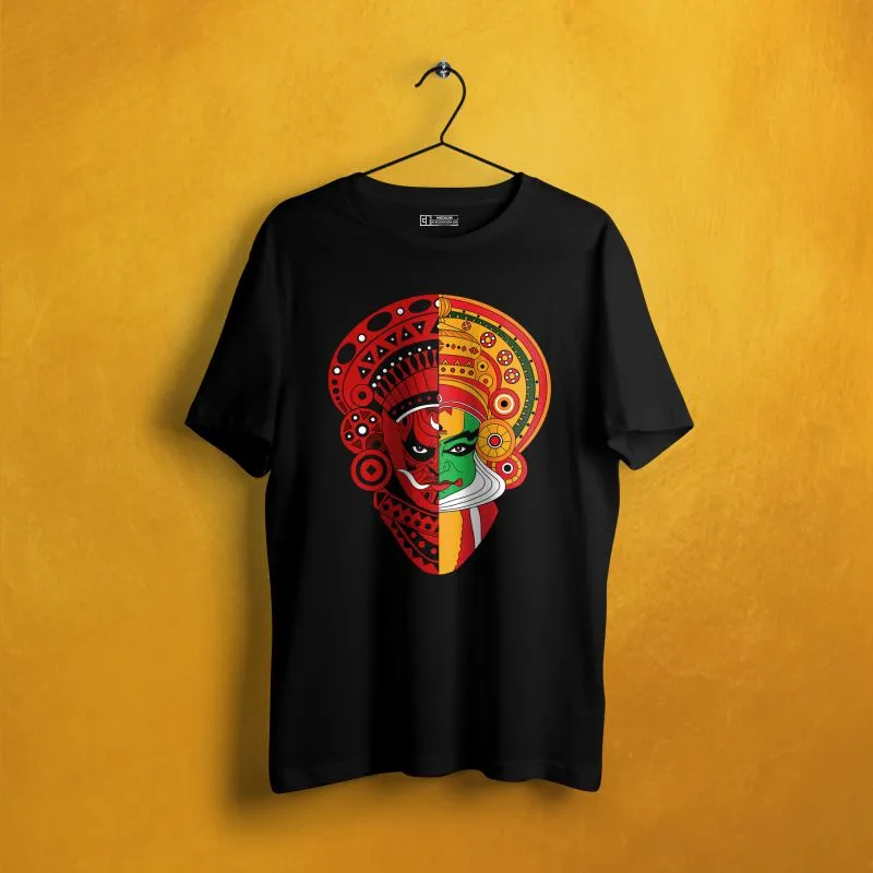 Theyyam Tshirt - Kathakali Theyyam Fusion