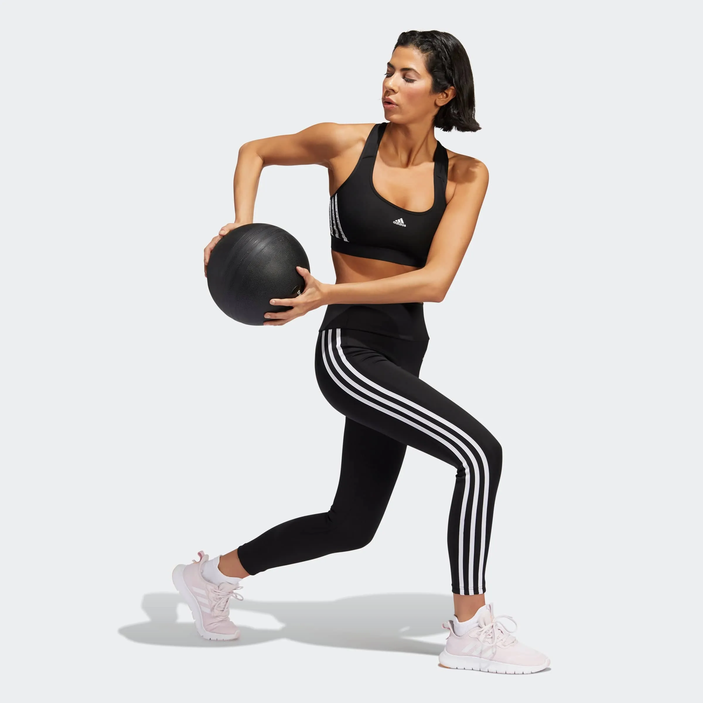 Training Medium-Support 3-Stripes Bra