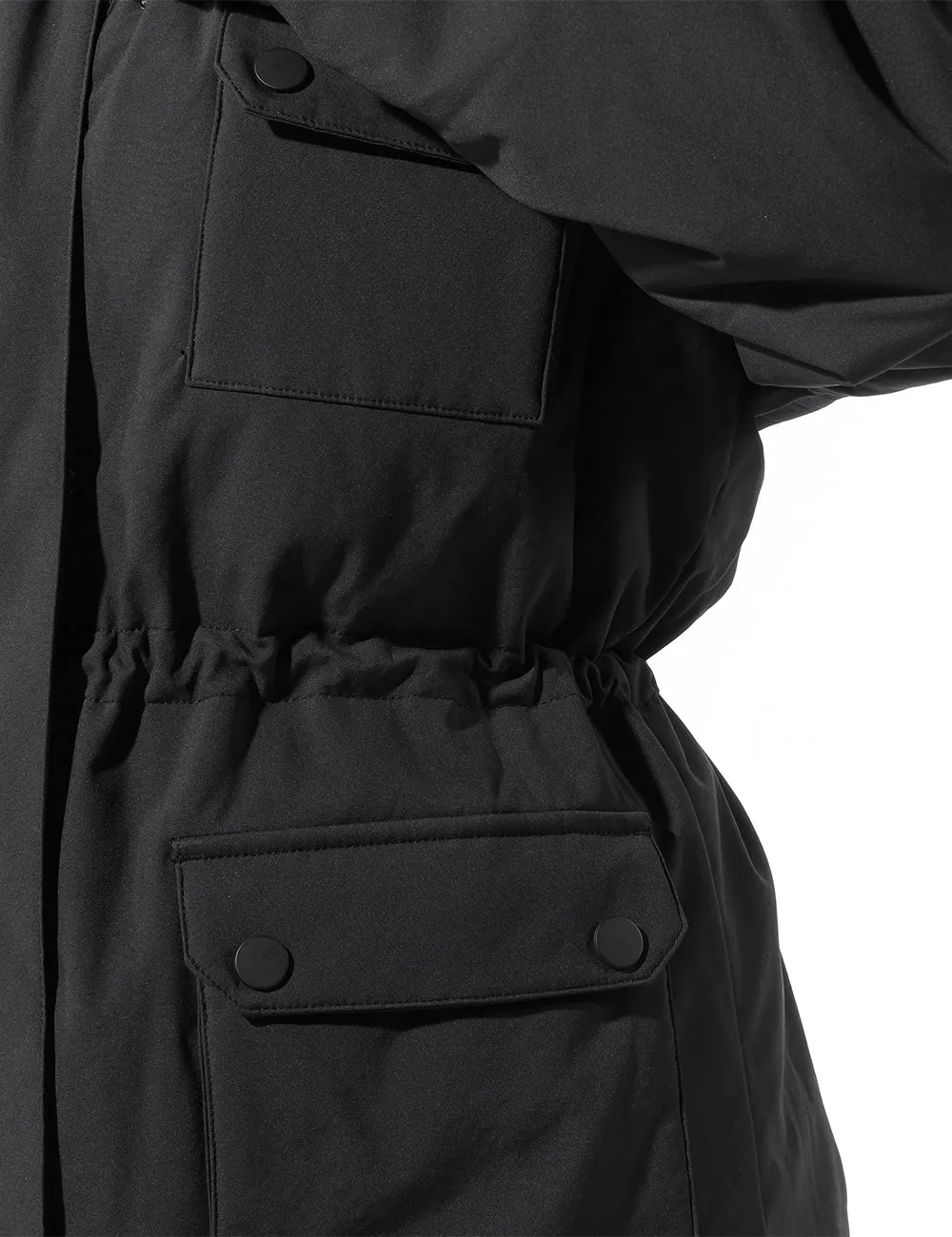 Women's Heated Thermolite® Parka (4 Heating Zones) - Black