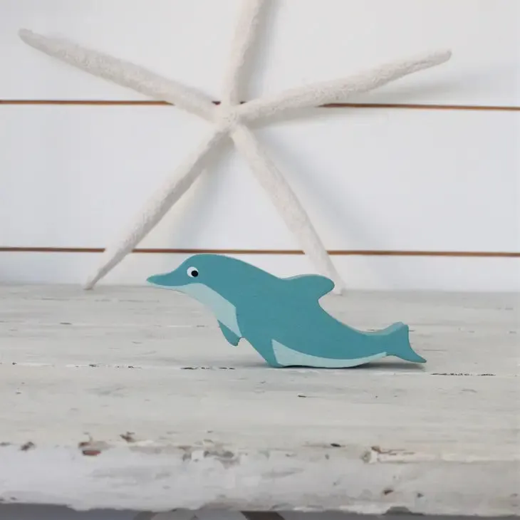 Wooden Coastal Animal - Dolphin